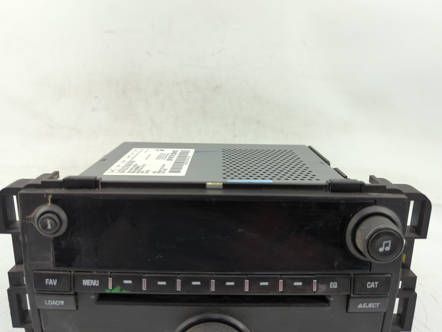 2008 Chevrolet Avalanche 1500 Radio AM FM Cd Player Receiver Replacement P/N:25941920 Fits Fits 2007 2009 2010 OEM Used Auto