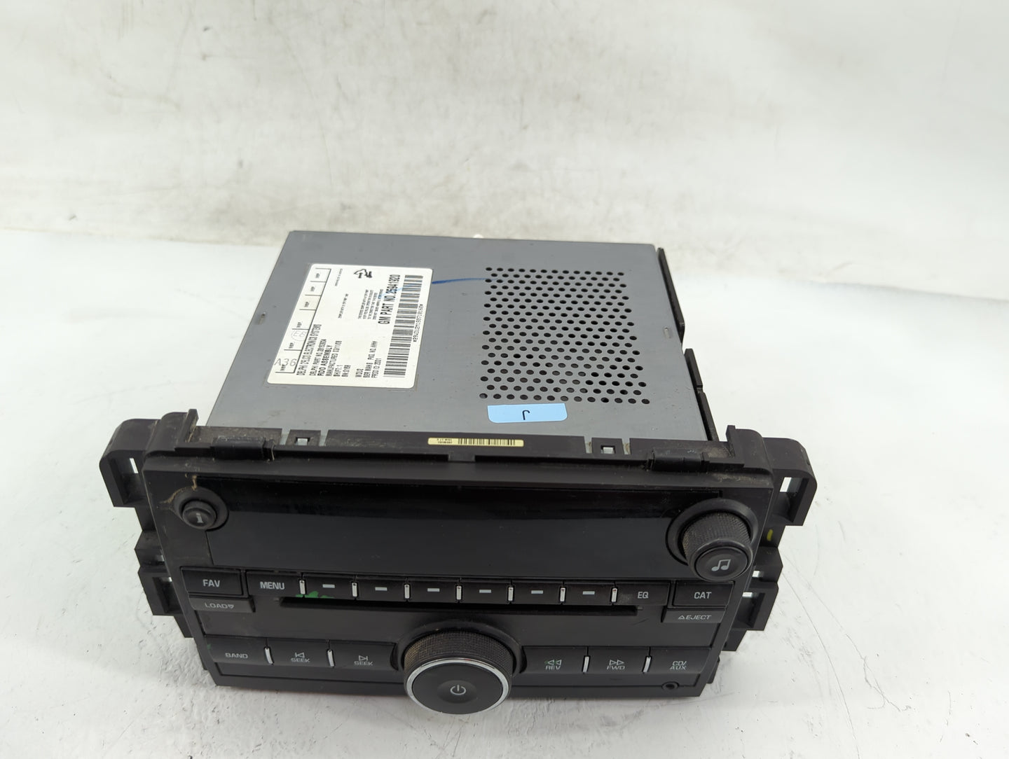 2008 Chevrolet Avalanche 1500 Radio AM FM Cd Player Receiver Replacement P/N:25941920 Fits Fits 2007 2009 2010 OEM Used Auto