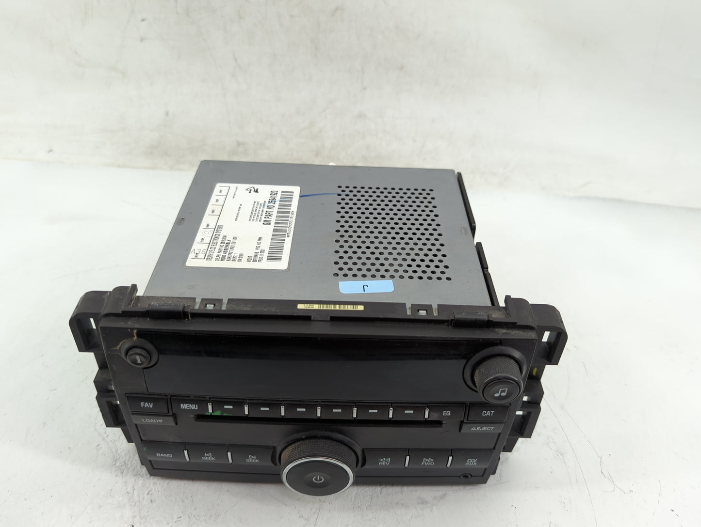 2008 Chevrolet Avalanche 1500 Radio AM FM Cd Player Receiver Replacement P/N:25941920 Fits Fits 2007 2009 2010 OEM Used Auto