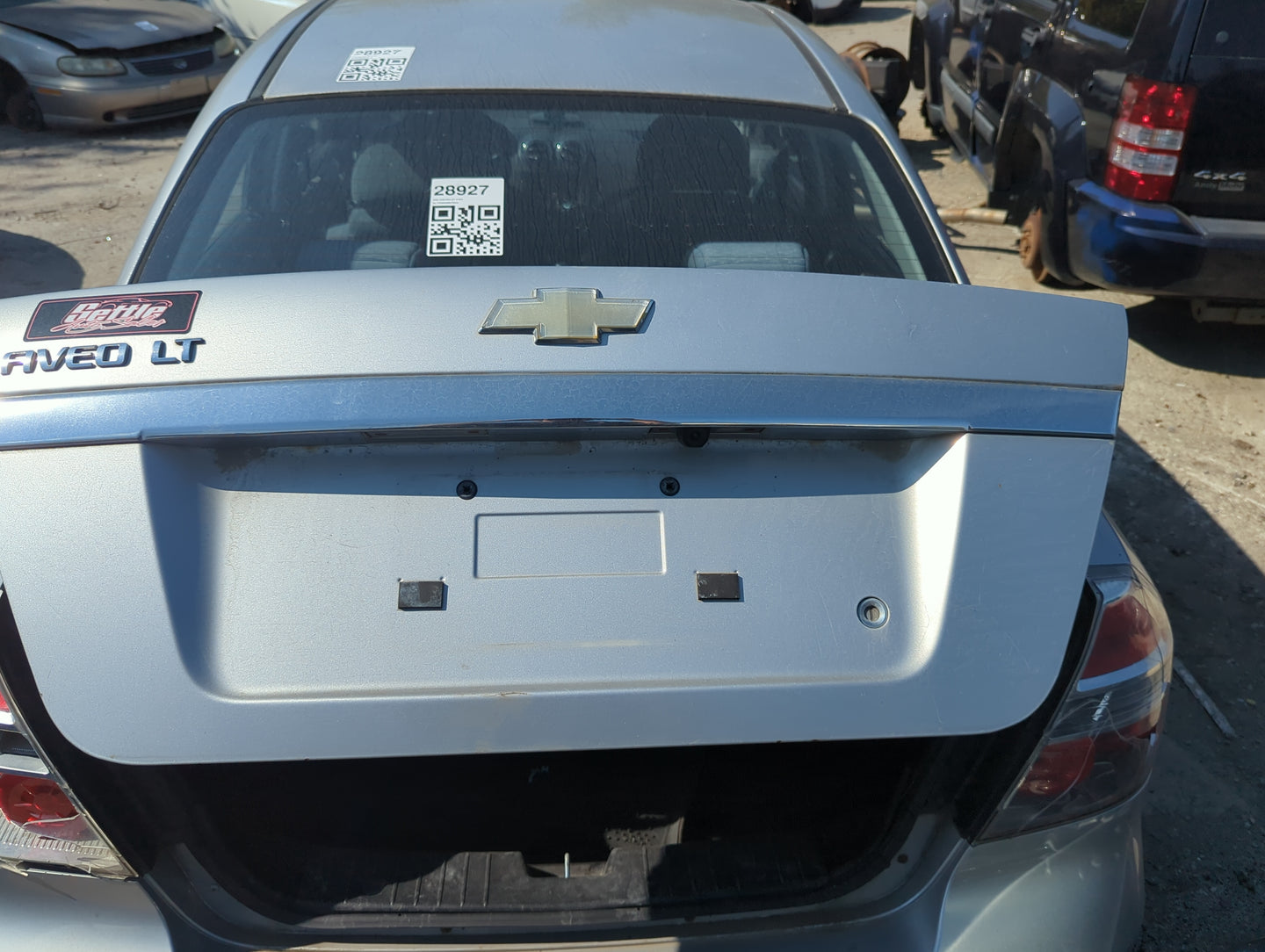 2007-2011 Chevrolet Aveo Trunk/decklid/hatch/tailgate Oem - Oemusedautoparts1.com