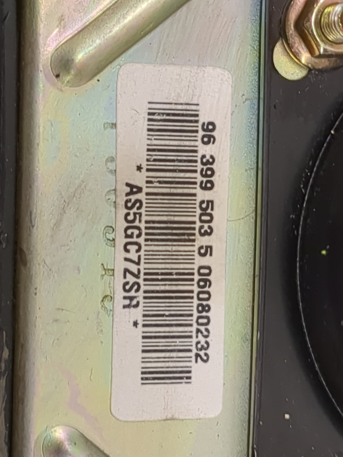 2006-2006 Chevrolet Aveo Air Bag Driver Left Steering Wheel Mounted - Oemusedautoparts1.com