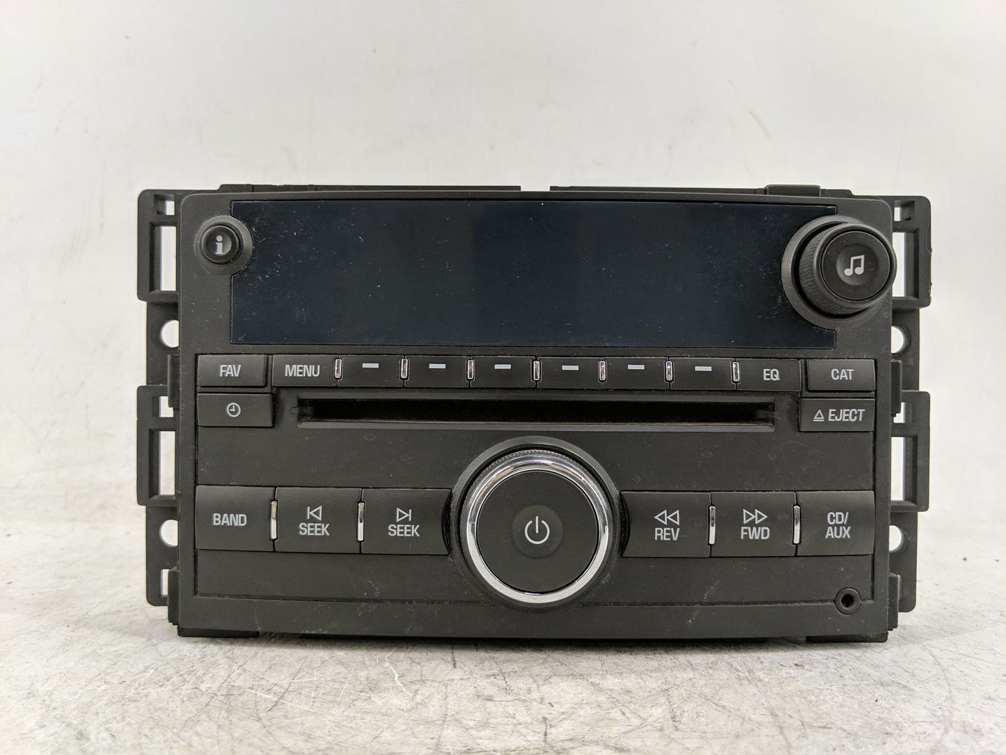 2008 Chevrolet Cobalt Radio AM FM Cd Player Receiver Replacement Fits OEM Used Auto Parts - Oemusedautoparts1.com