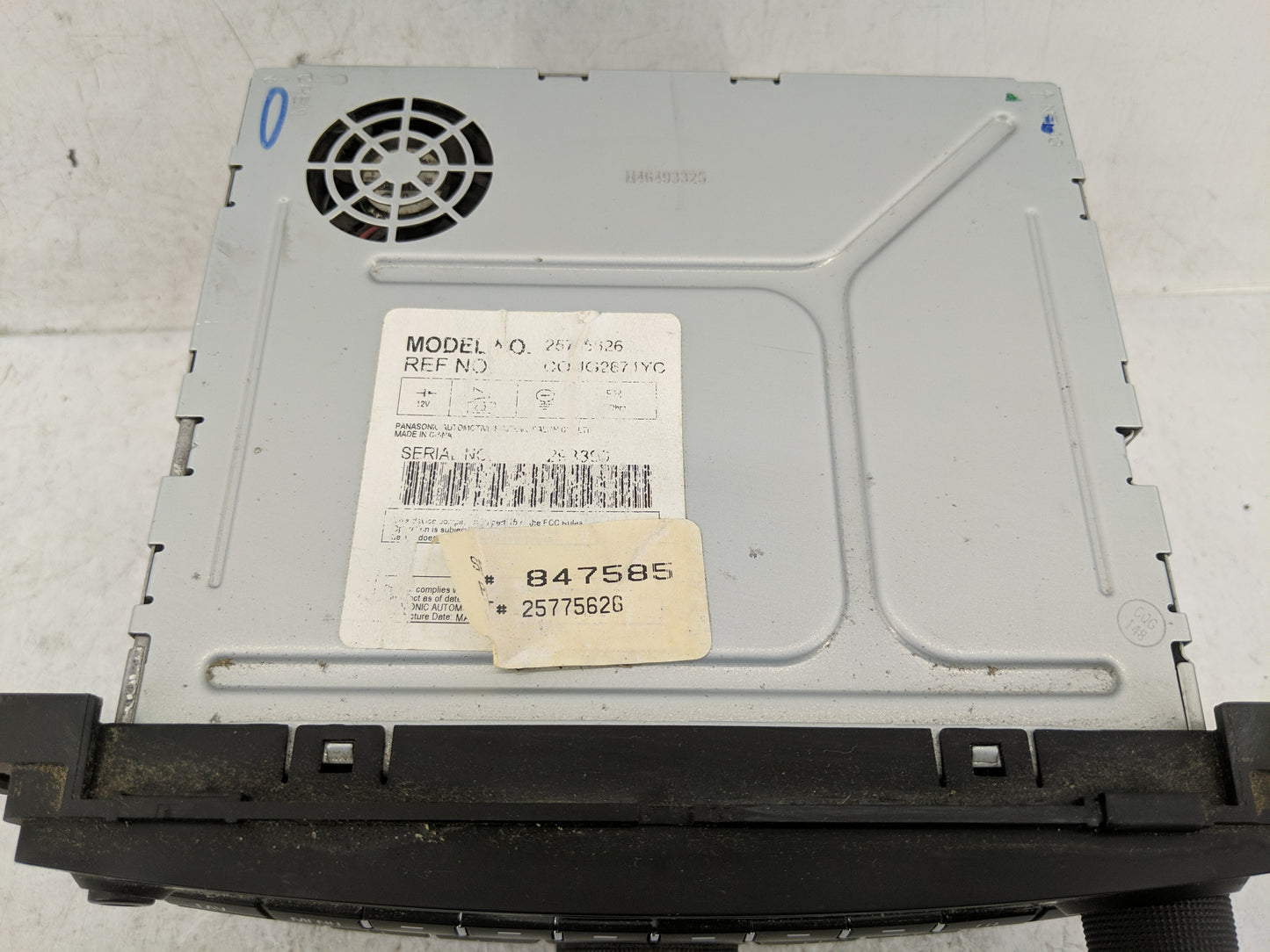2008 Chevrolet Cobalt Radio AM FM Cd Player Receiver Replacement Fits OEM Used Auto Parts - Oemusedautoparts1.com