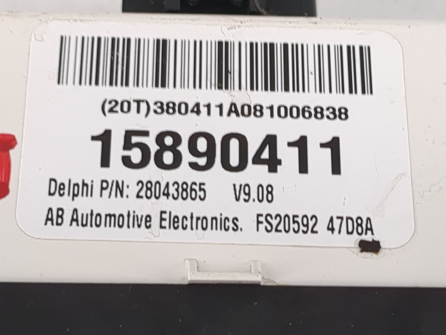 2005-2010 Chevrolet Cobalt Climate Control Module Temperature AC/Heater Replacement P/N:15890411 Fits OEM Used Auto Parts - 