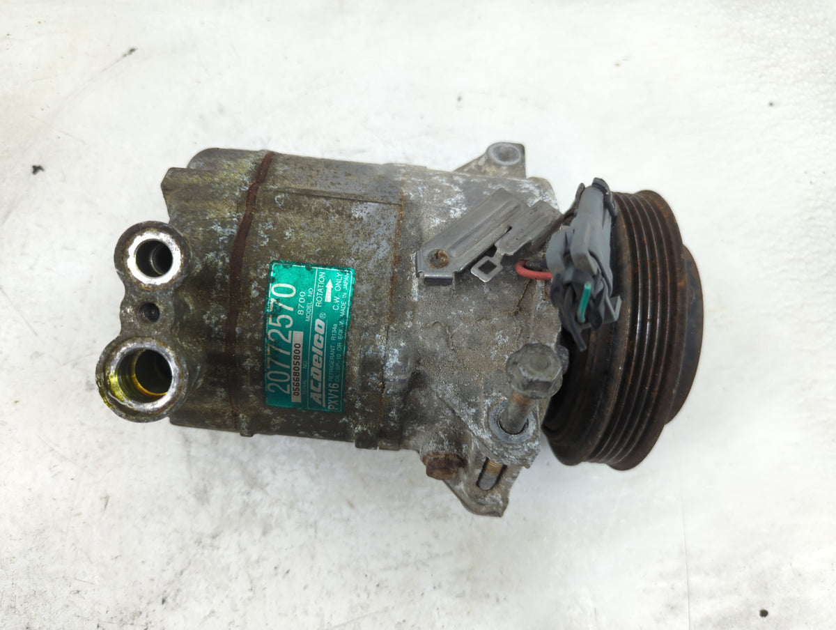 2007-2010 Chevrolet Cobalt Air Conditioning A/c Ac Compressor Oem 1263255 - Oemusedautoparts1.com