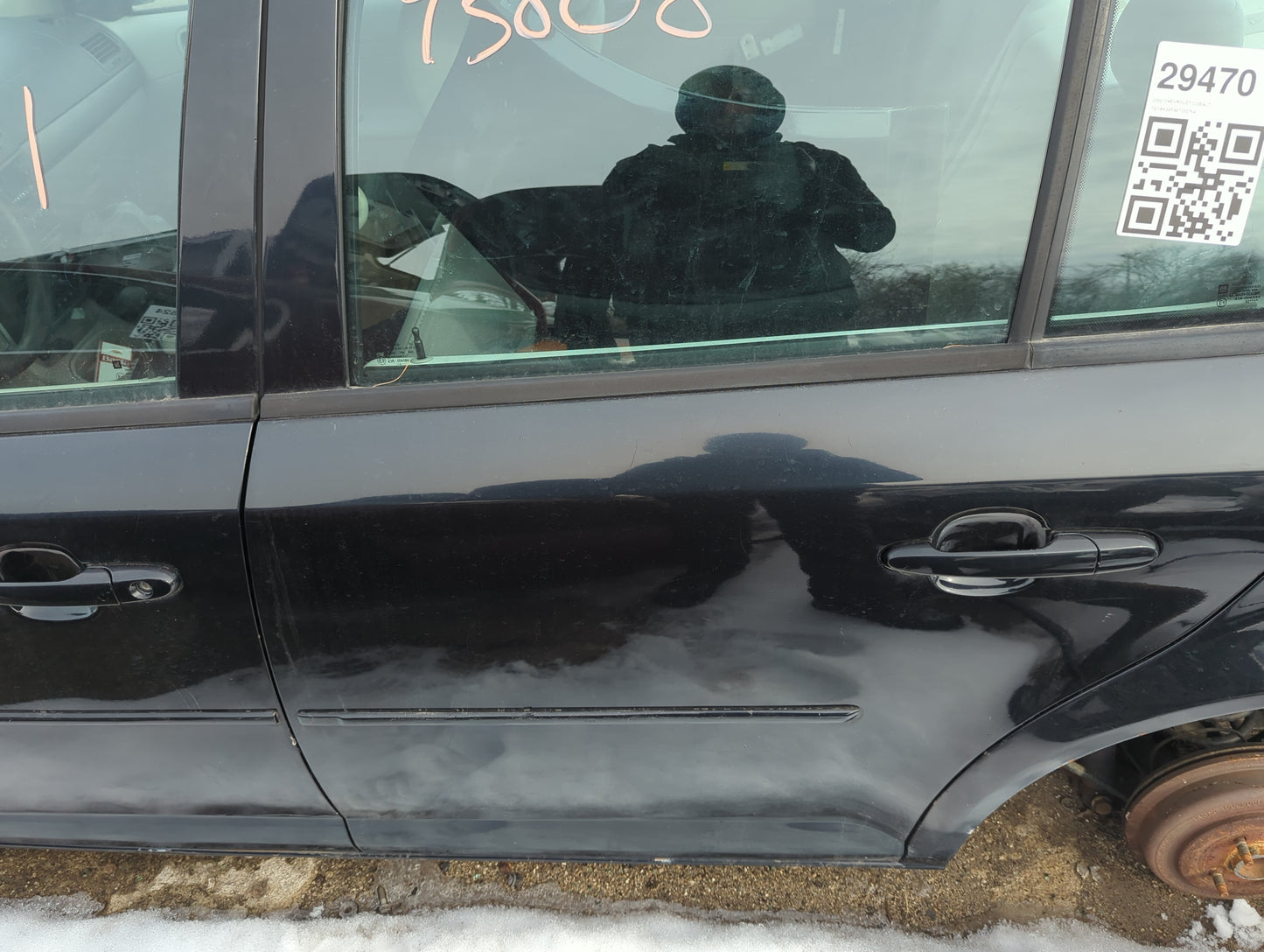 2005-2010 Chevrolet Cobalt Driver Rear Door Oem 1263319 - Oemusedautoparts1.com