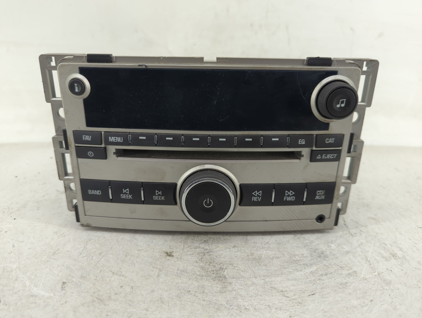 2007-2008 Chevrolet Cobalt Radio AM FM Cd Player Receiver Replacement P/N:25834576 Fits Fits 2007 2008 OEM Used Auto Parts -