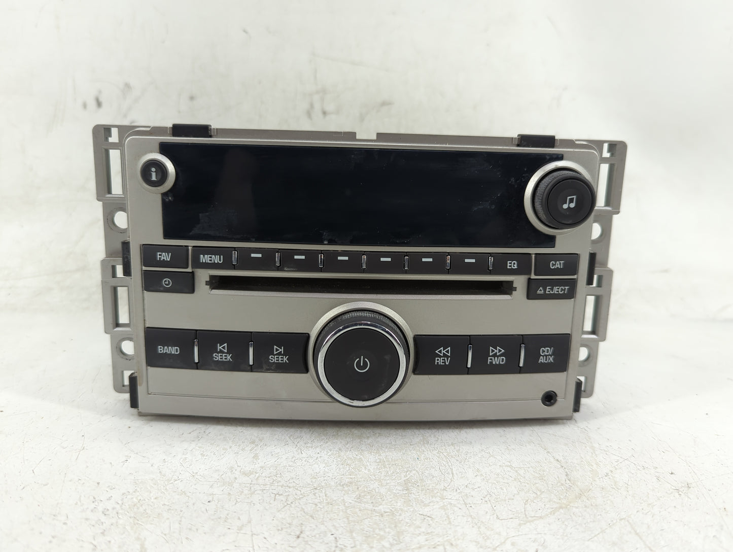 2007-2008 Chevrolet Cobalt Radio AM FM Cd Player Receiver Replacement P/N:M4G493320A Fits Fits 2007 2008 OEM Used Auto Parts