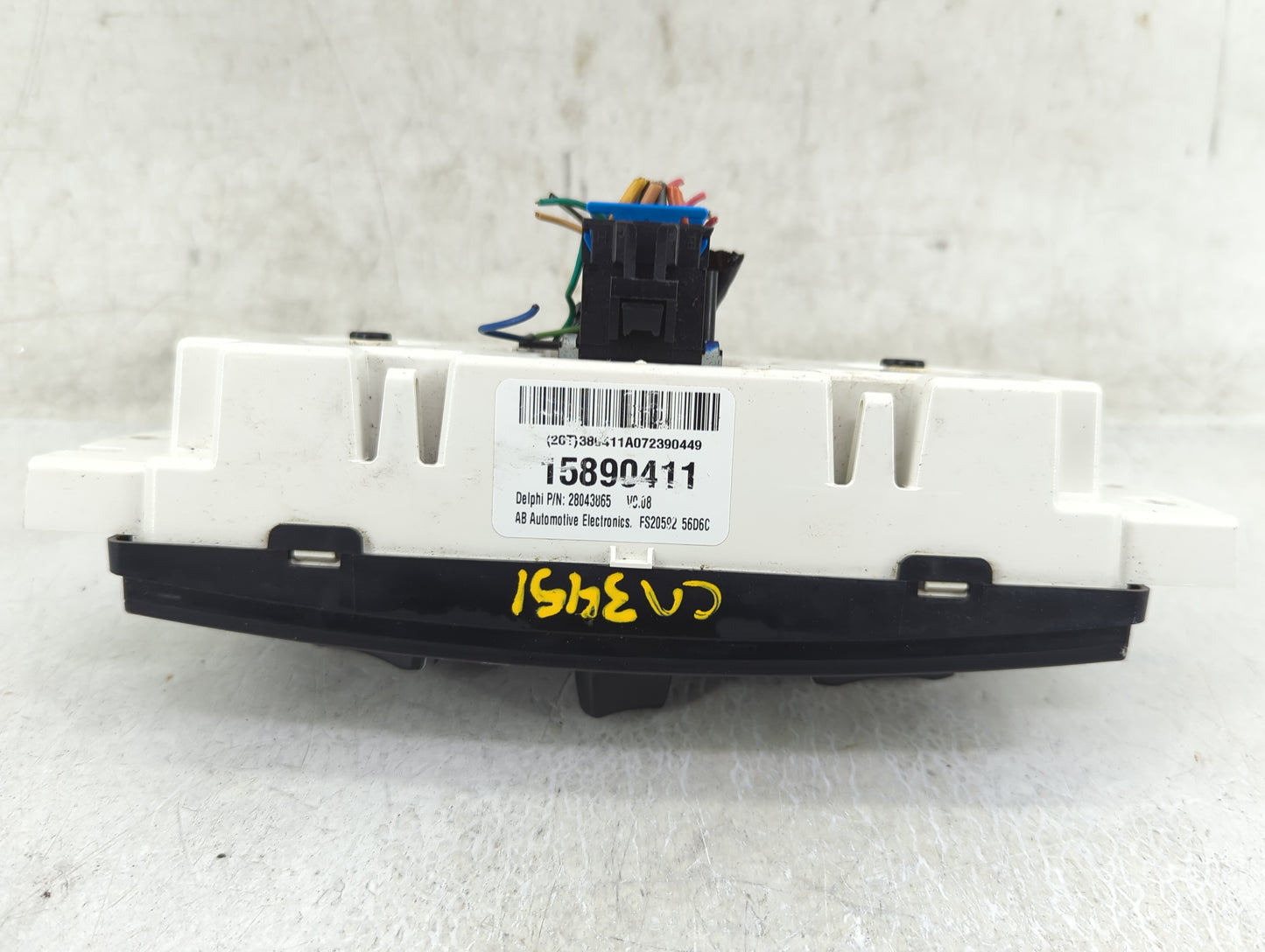 2005-2010 Chevrolet Cobalt Climate Control Module Temperature AC/Heater Replacement P/N:15890411 Fits OEM Used Auto Parts - 