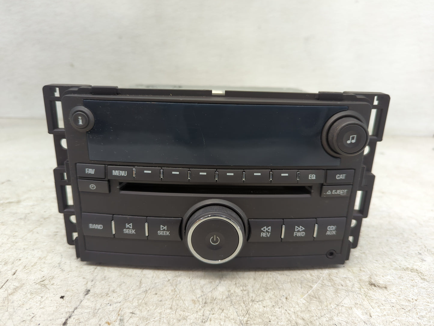 2007-2008 Chevrolet Cobalt Radio AM FM Cd Player Receiver Replacement Fits Fits 2007 2008 OEM Used Auto Parts - Oemusedautop