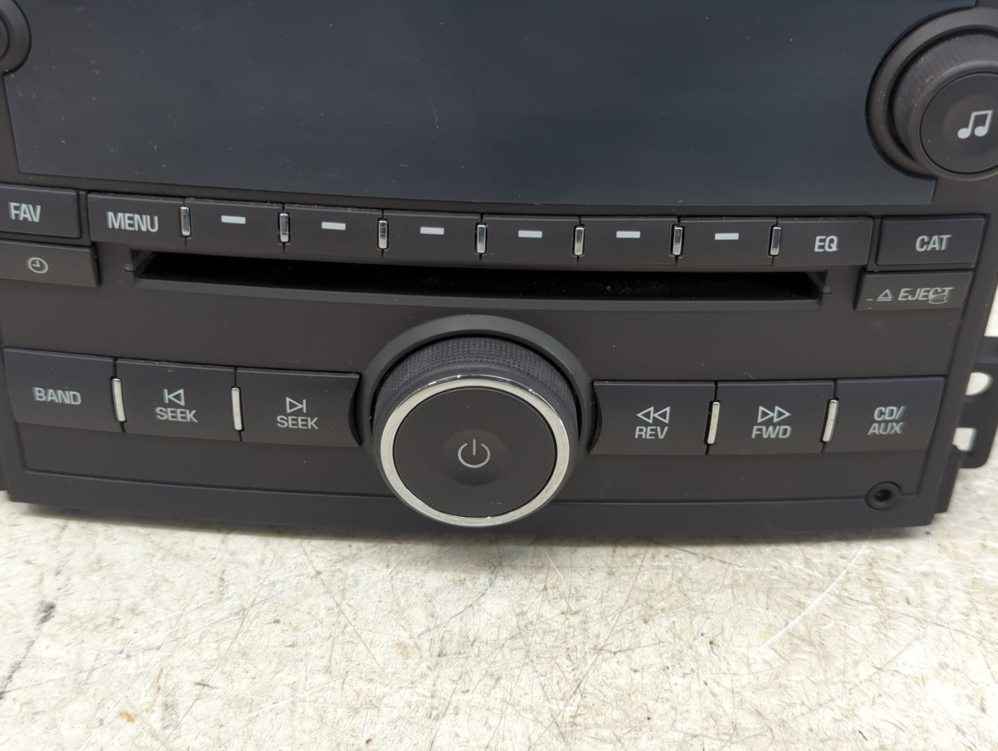 2007-2008 Chevrolet Cobalt Radio AM FM Cd Player Receiver Replacement Fits Fits 2007 2008 OEM Used Auto Parts - Oemusedautop