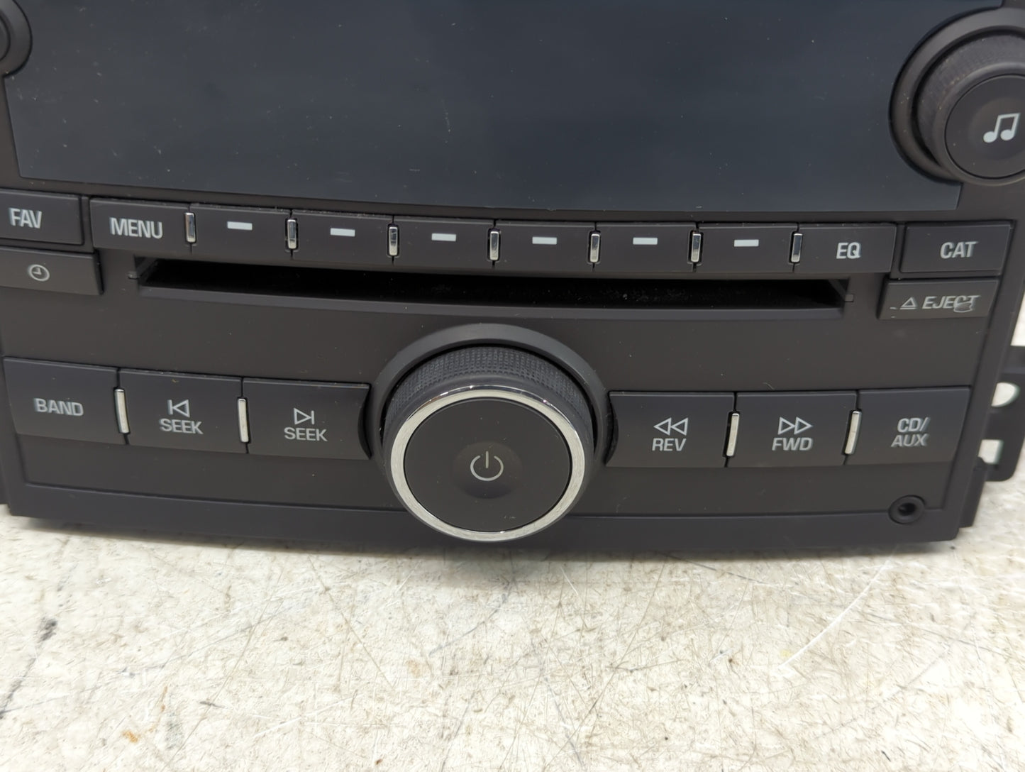 2007-2008 Chevrolet Cobalt Radio AM FM Cd Player Receiver Replacement Fits Fits 2007 2008 OEM Used Auto Parts - Oemusedautop