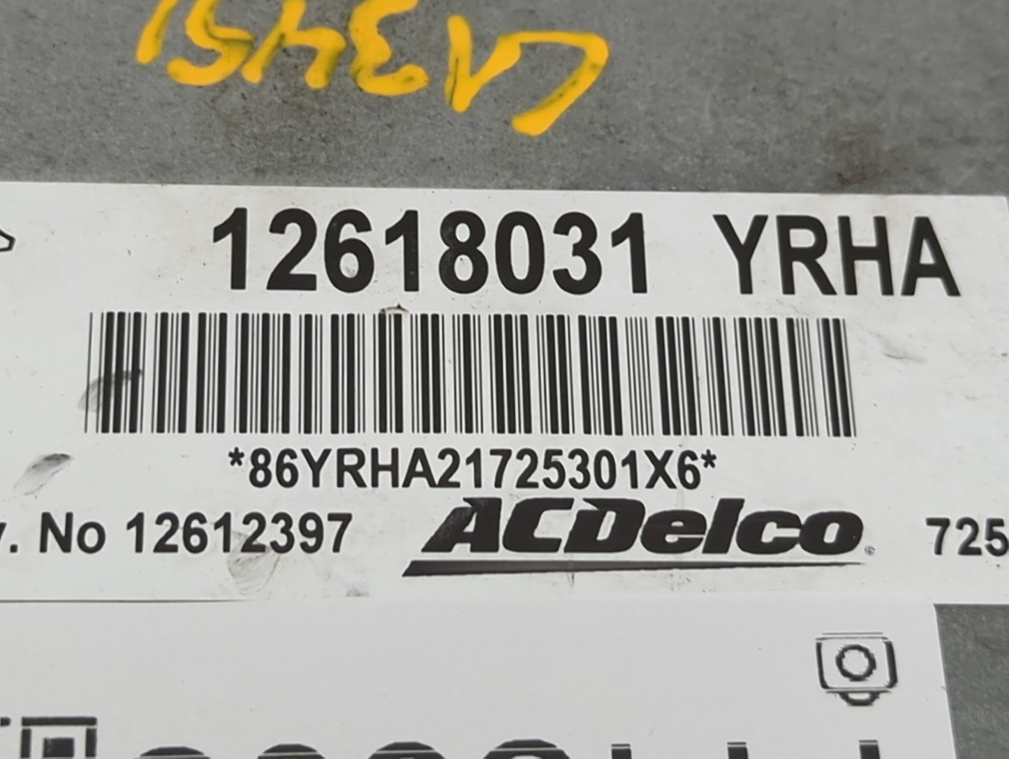 2007-2010 Chevrolet Cobalt PCM Engine Control Computer ECU ECM PCU OEM P/N:12618031 12612397 Fits OEM Used Auto Parts - Oemu