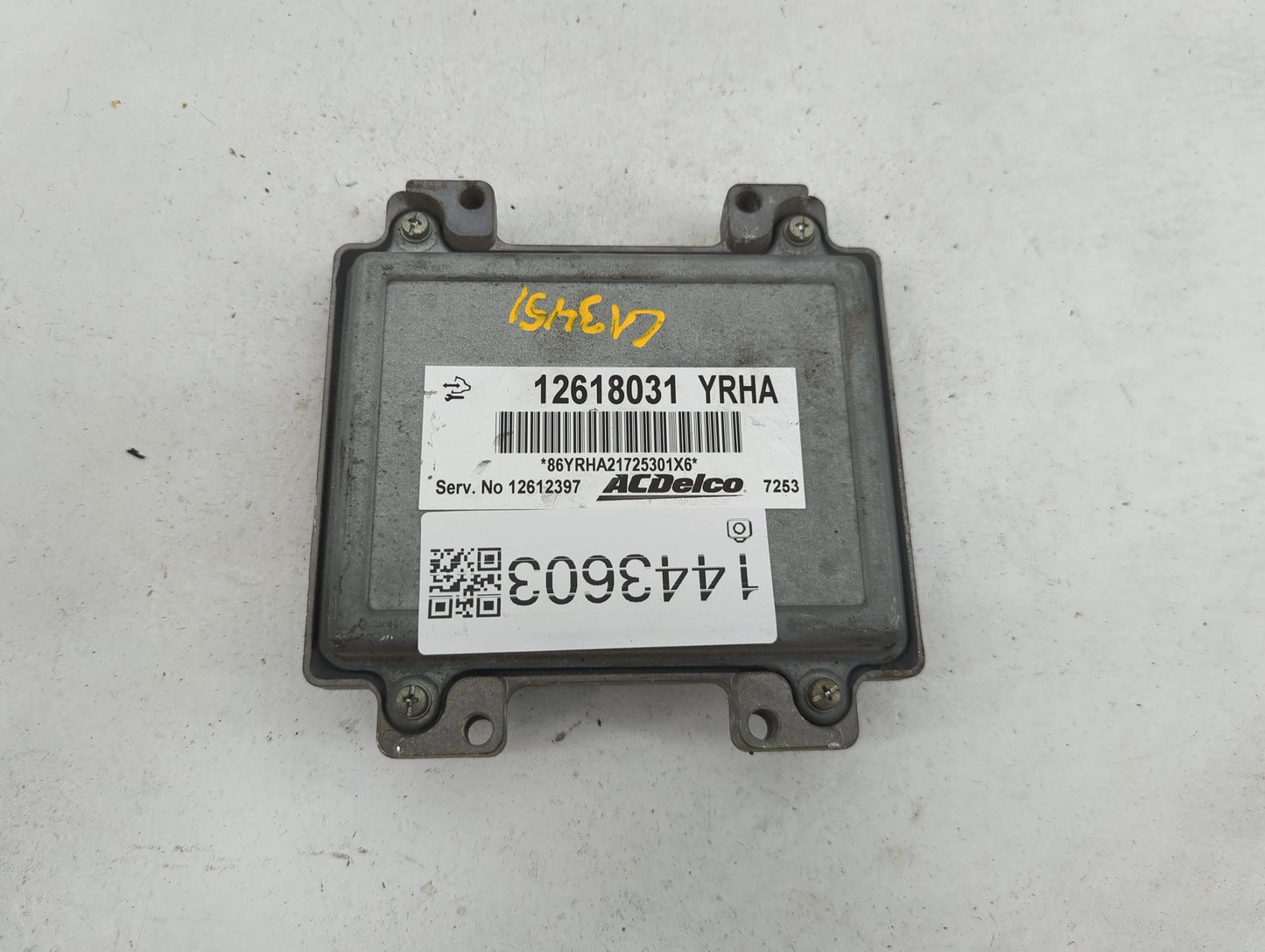 2007-2010 Chevrolet Cobalt PCM Engine Control Computer ECU ECM PCU OEM P/N:12618031 12612397 Fits OEM Used Auto Parts - Oemu