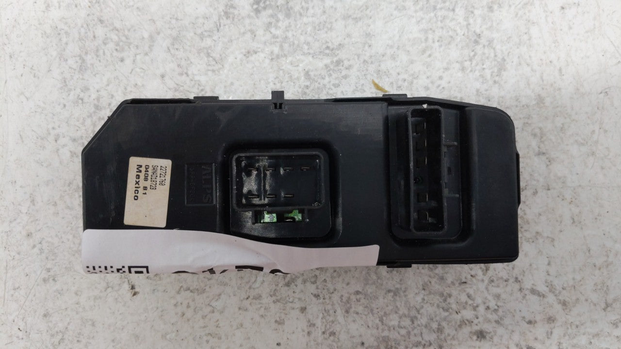 2008 Chevrolet Cobalt Master Power Window Switch Replacement Driver Side Left P/N:22721760 Fits OEM Used Auto Parts - Oemuse