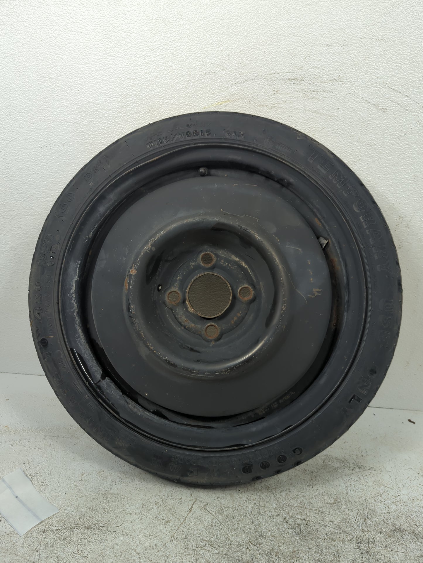 2008 Chevrolet Cobalt Spare Donut Tire Wheel Rim Oem - Oemusedautoparts1.com