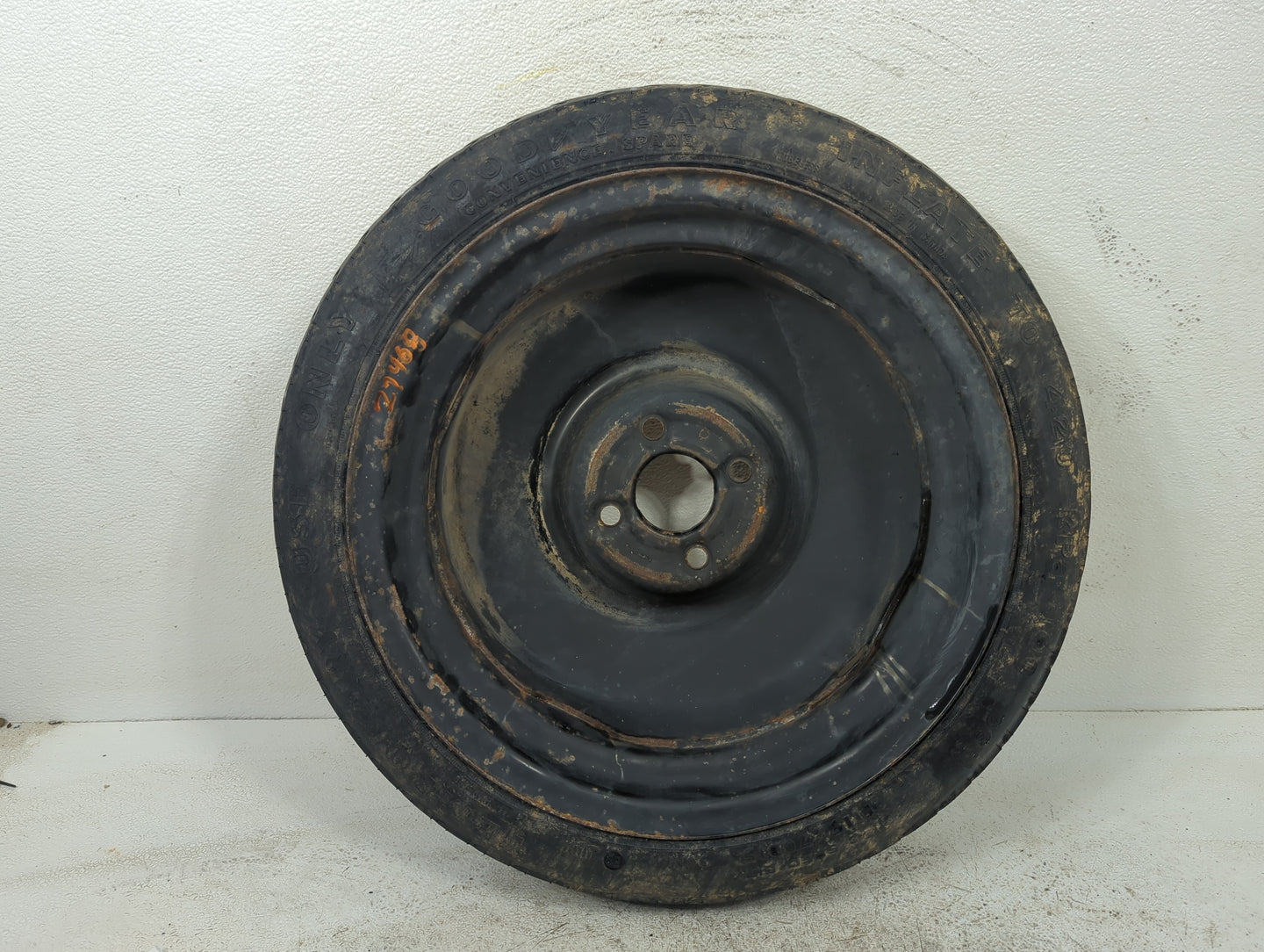 2008 Chevrolet Cobalt Spare Donut Tire Wheel Rim Oem - Oemusedautoparts1.com