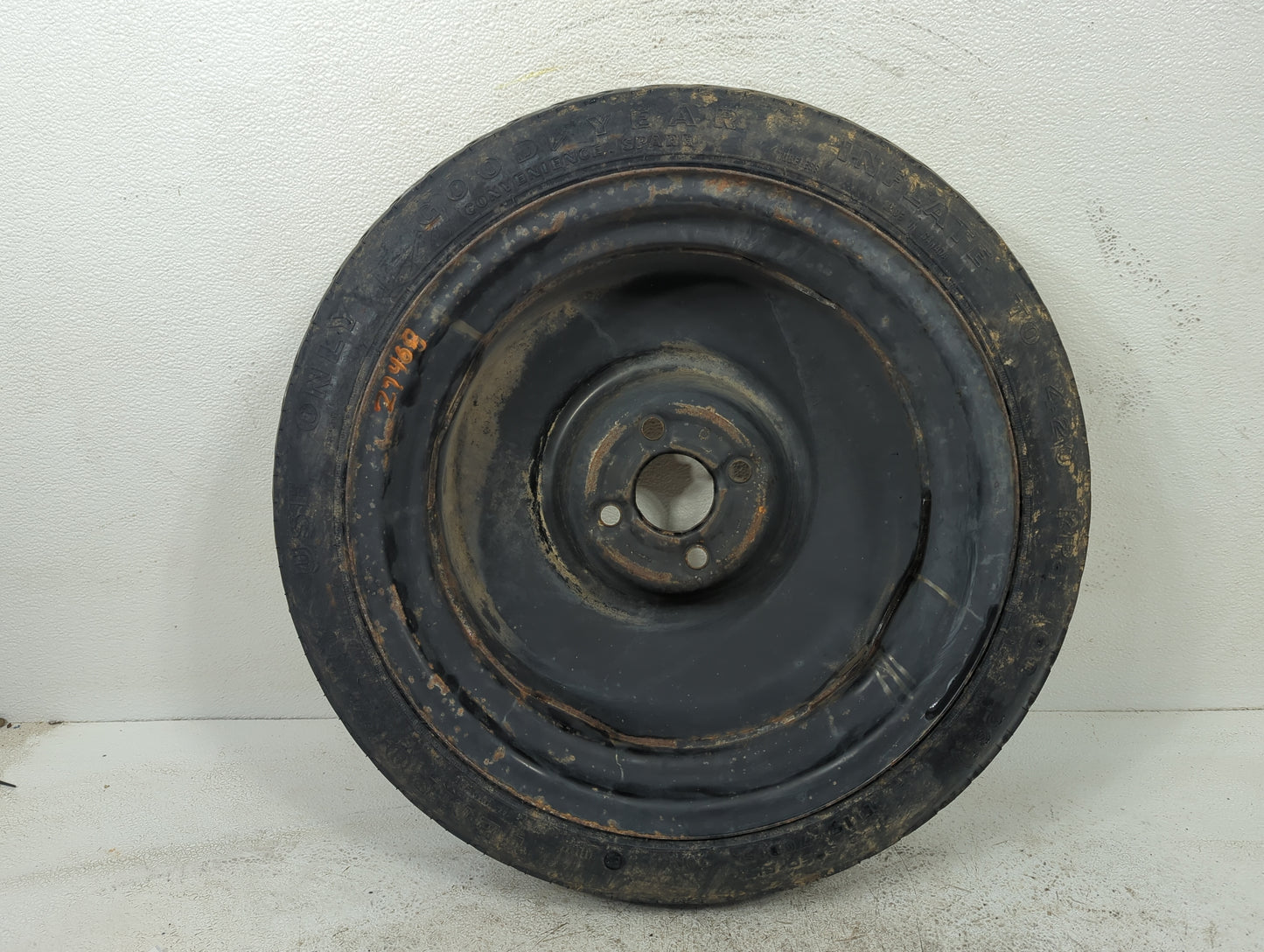 2008 Chevrolet Cobalt Spare Donut Tire Wheel Rim Oem - Oemusedautoparts1.com