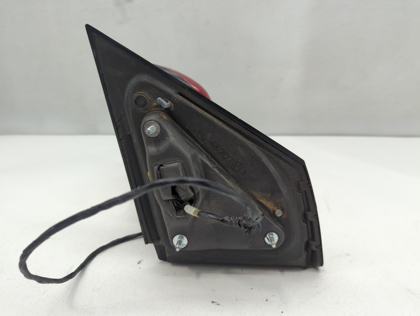 2005-2010 Chevrolet Cobalt Driver Left Side View Manual Door Mirror Red - Oemusedautoparts1.com