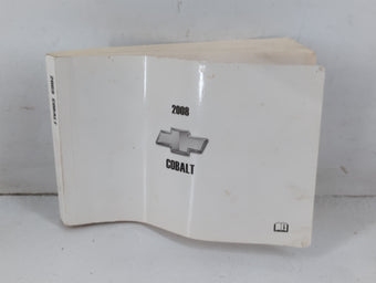 compare product 2008 Chevrolet Cobalt Owners Manual Book Guide P/N:15864462 A OEM Used Auto Parts