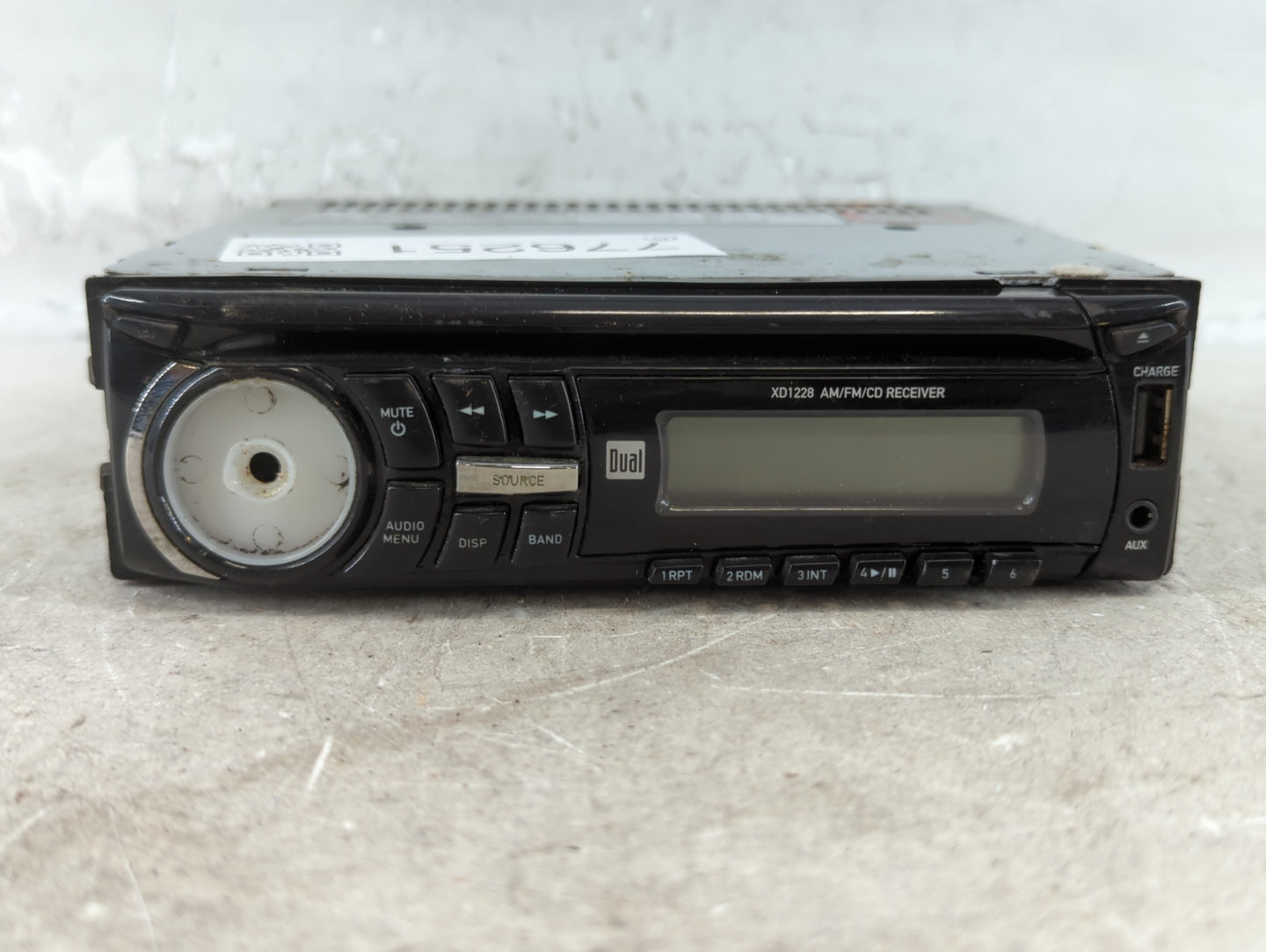 2008 Chevrolet Cobalt Radio AM FM Cd Player Receiver Replacement P/N:XD1228 8 27204 10543 6 Fits OEM Used Auto Parts - Oemus