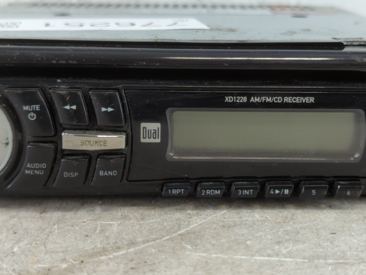 2008 Chevrolet Cobalt Radio AM FM Cd Player Receiver Replacement P/N:XD1228 8 27204 10543 6 Fits OEM Used Auto Parts - Oemus
