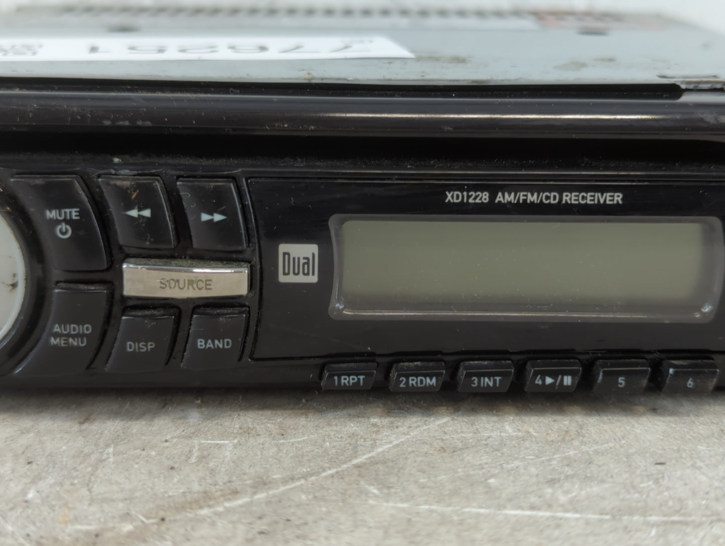 2008 Chevrolet Cobalt Radio AM FM Cd Player Receiver Replacement P/N:XD1228 8 27204 10543 6 Fits OEM Used Auto Parts - Oemus