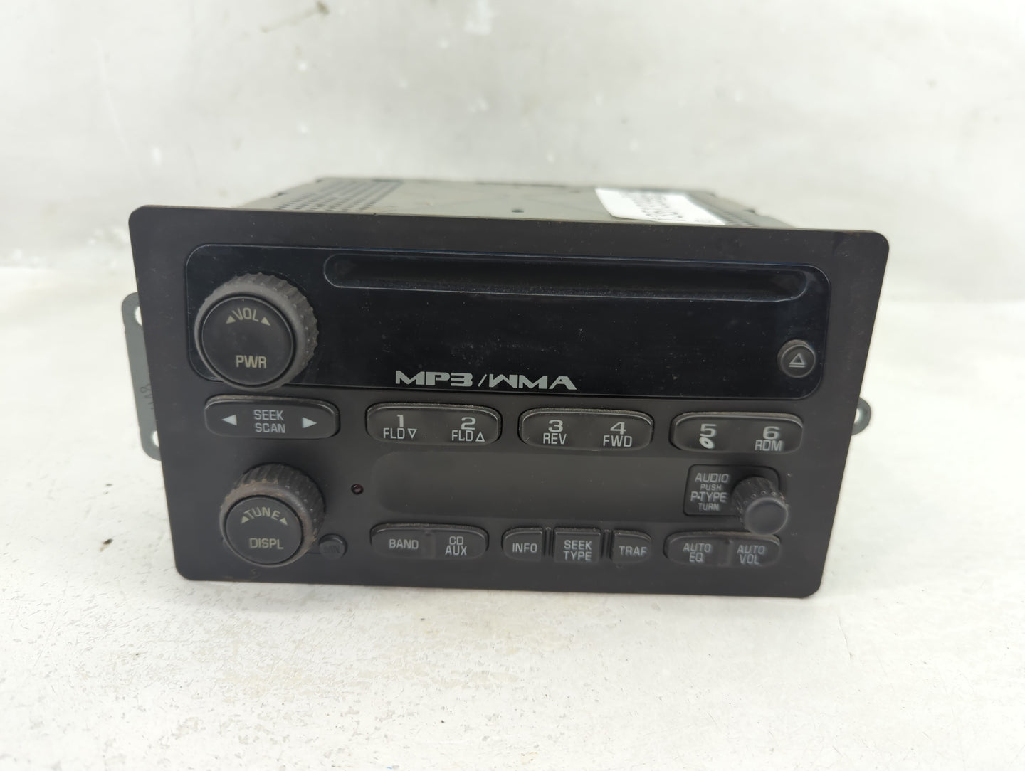 2005-2012 Chevrolet Colorado Radio AM FM Cd Player Receiver Replacement P/N:28066450 15941771 Fits OEM Used Auto Parts - Oem