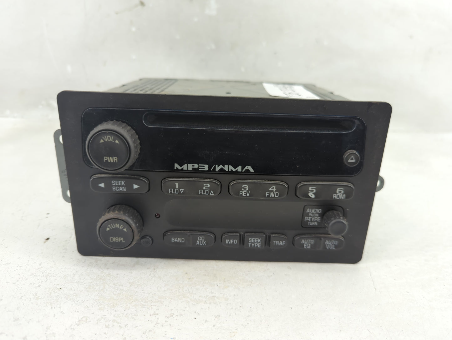 2005-2012 Chevrolet Colorado Radio AM FM Cd Player Receiver Replacement P/N:28066450 15941771 Fits OEM Used Auto Parts - Oem