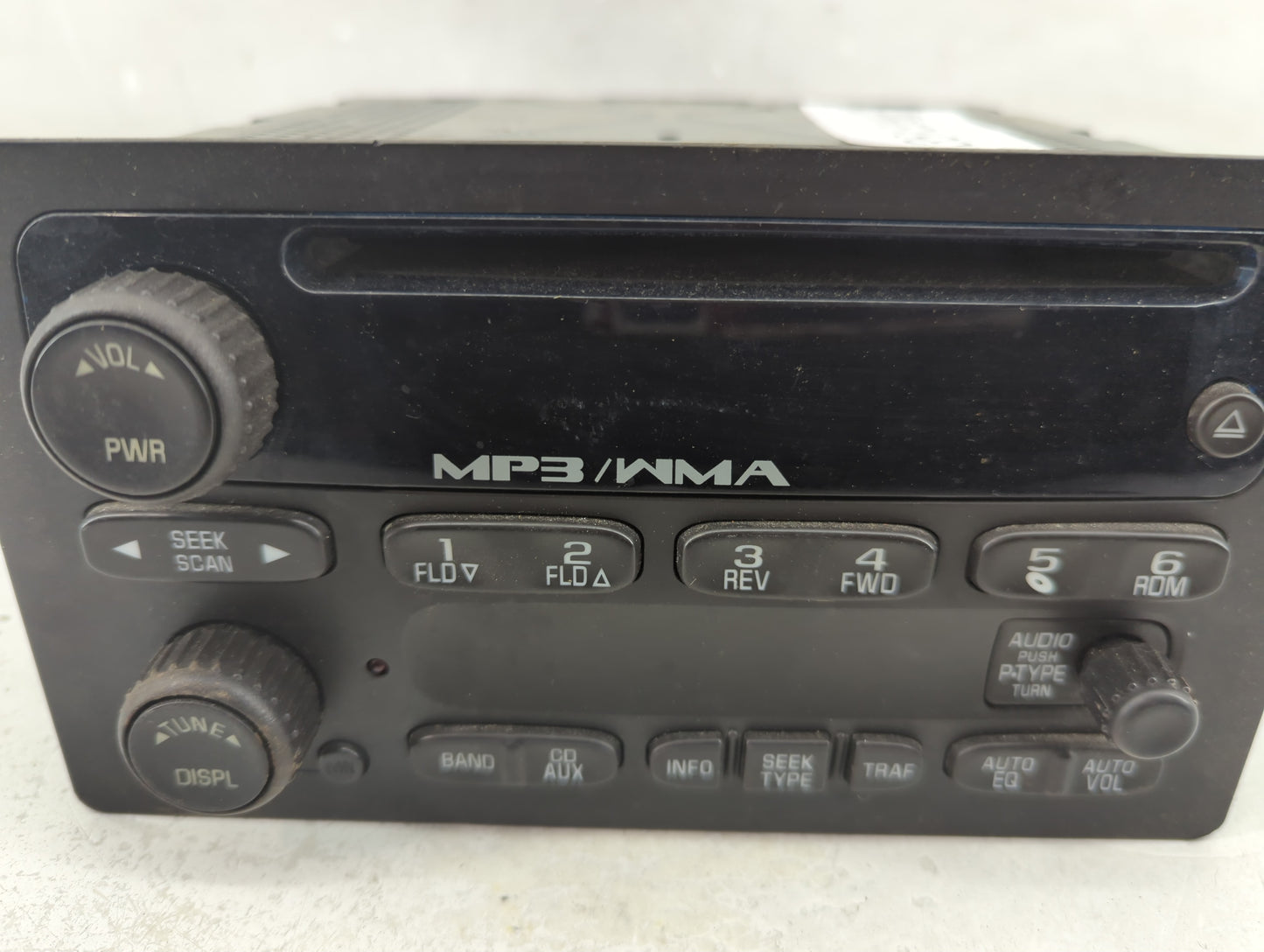 2005-2012 Chevrolet Colorado Radio AM FM Cd Player Receiver Replacement P/N:28066450 15941771 Fits OEM Used Auto Parts - Oem