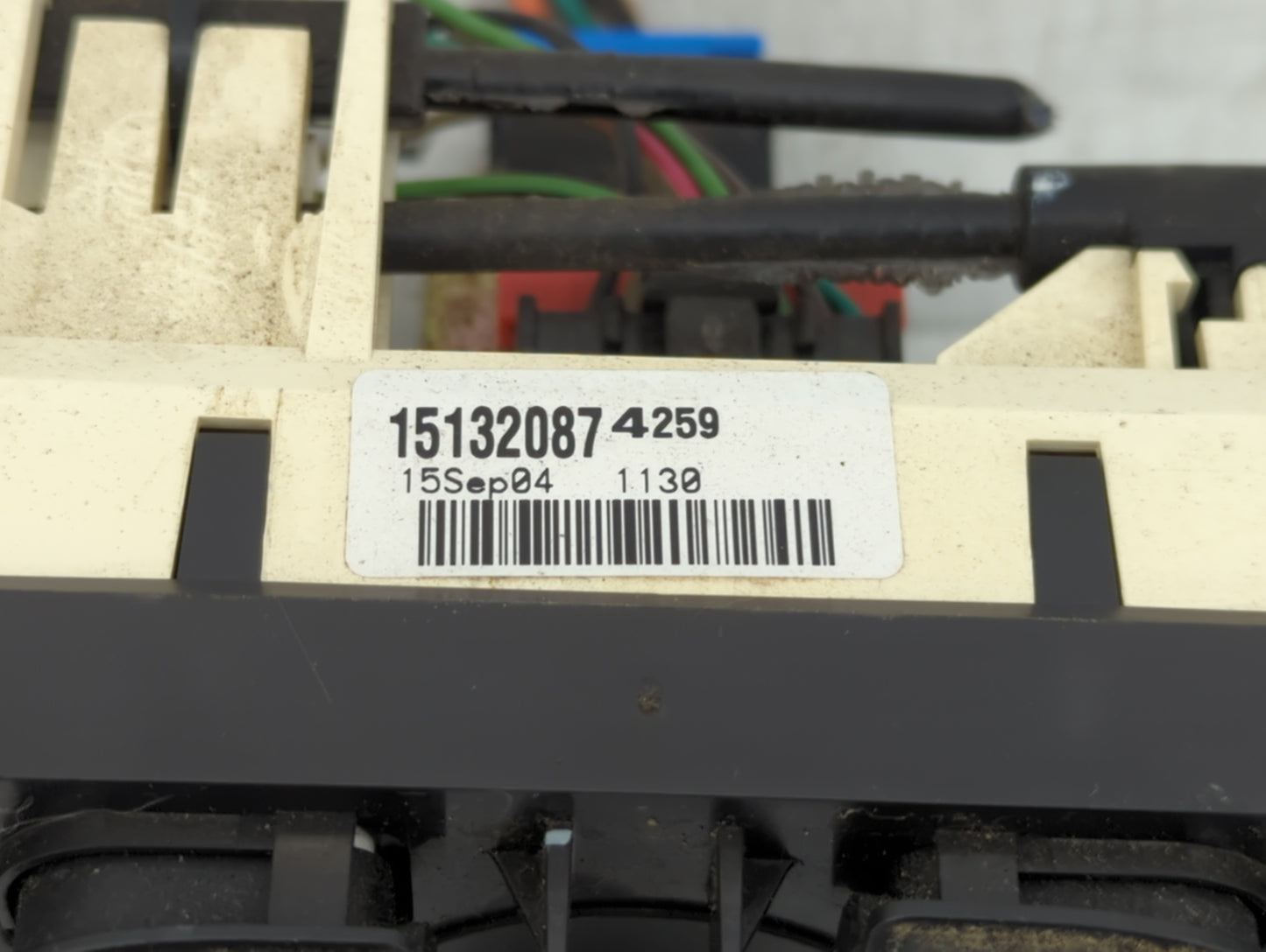 2004-2012 Chevrolet Colorado Climate Control Module Temperature AC/Heater Replacement P/N:15132087 25841856 Fits OEM Used Au