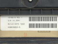 2008 Chevrolet Colorado Instrument Cluster Speedometer Gauges P/N:1610219 NS0839653-5 Fits OEM Used Auto Parts - Oemusedauto