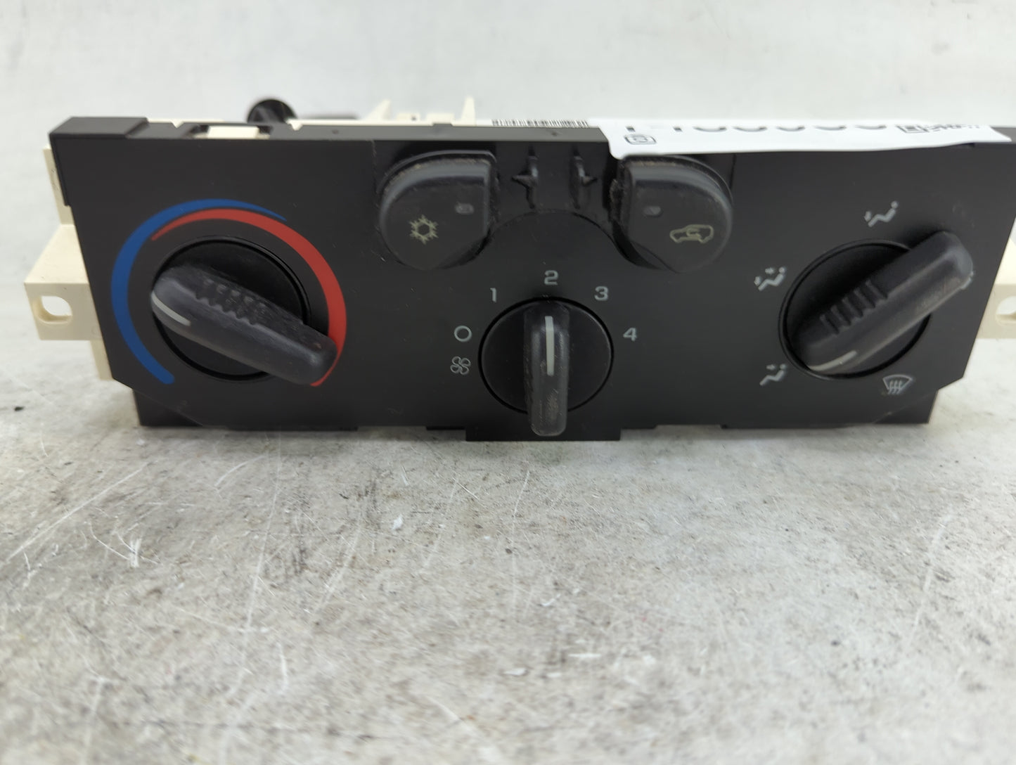 2004-2012 Chevrolet Colorado Climate Control Module Temperature AC/Heater Replacement P/N:75043 Fits OEM Used Auto Parts - O