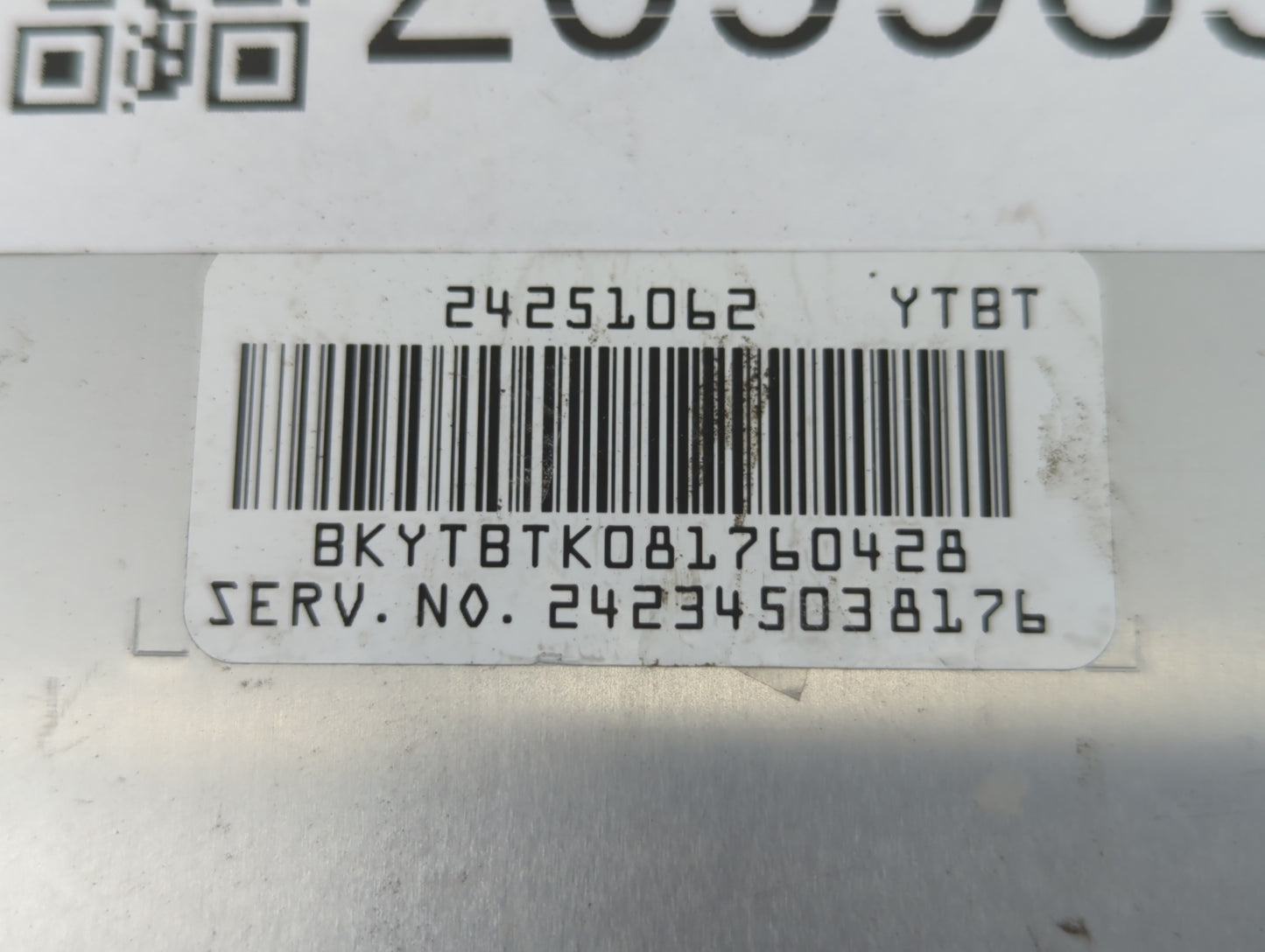 Chevrolet Colorado Transmission Control Module Tcu Tcm 24251062 - Oemusedautoparts1.com