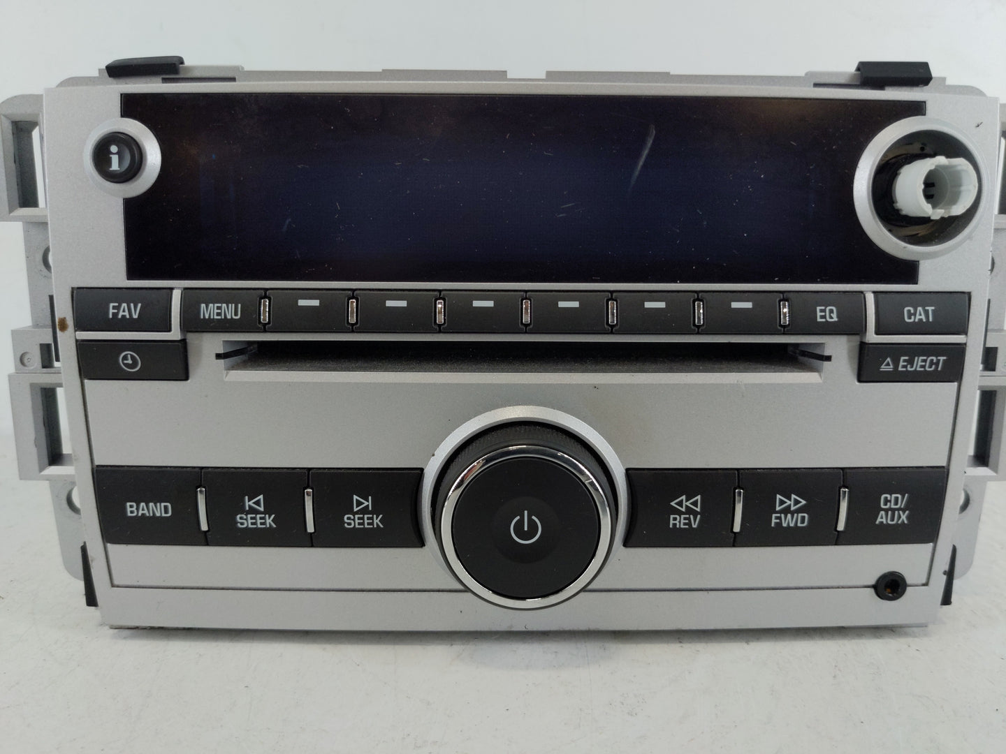 2008 Chevrolet Equinox Radio AM FM Cd Player Receiver Replacement P/N:25956994 Fits OEM Used Auto Parts - Oemusedautoparts1.