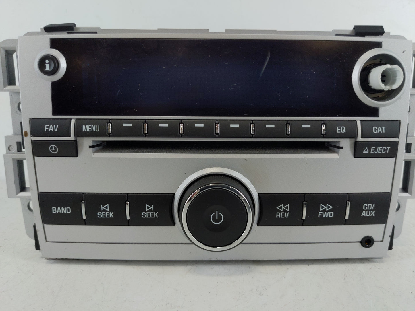 2008 Chevrolet Equinox Radio AM FM Cd Player Receiver Replacement P/N:25956994 Fits OEM Used Auto Parts - Oemusedautoparts1.