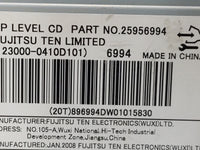 2008 Chevrolet Equinox Radio AM FM Cd Player Receiver Replacement P/N:25956994 Fits OEM Used Auto Parts - Oemusedautoparts1.