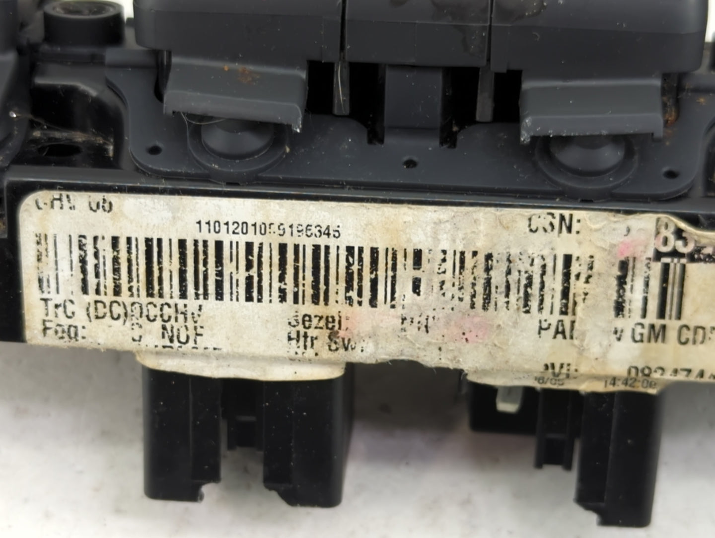 2005-2009 Chevrolet Equinox Master Power Window Switch Replacement Driver Side Left Fits Fits 2005 2006 2007 2008 2009 OEM U
