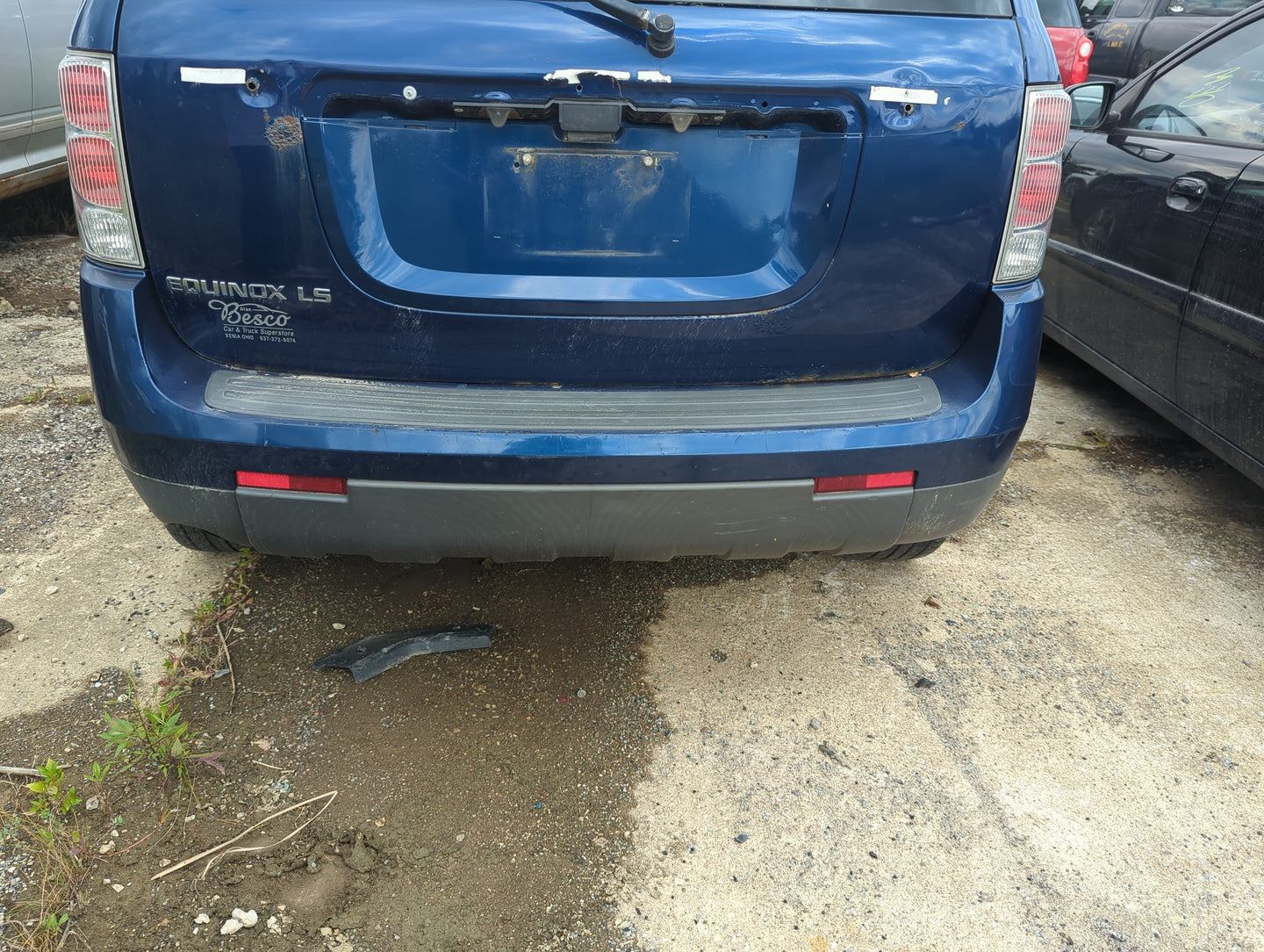 2007-2009 Chevrolet Equinox Rear Bumper Assembly Oem - Oemusedautoparts1.com