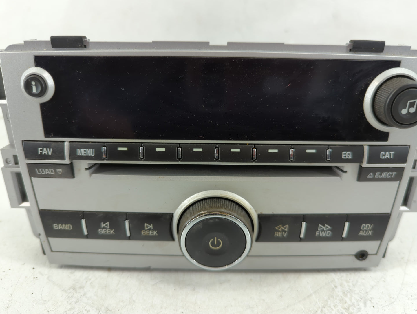 2008 Chevrolet Equinox Radio AM FM Cd Player Receiver Replacement P/N:25887900 Fits OEM Used Auto Parts - Oemusedautoparts1.