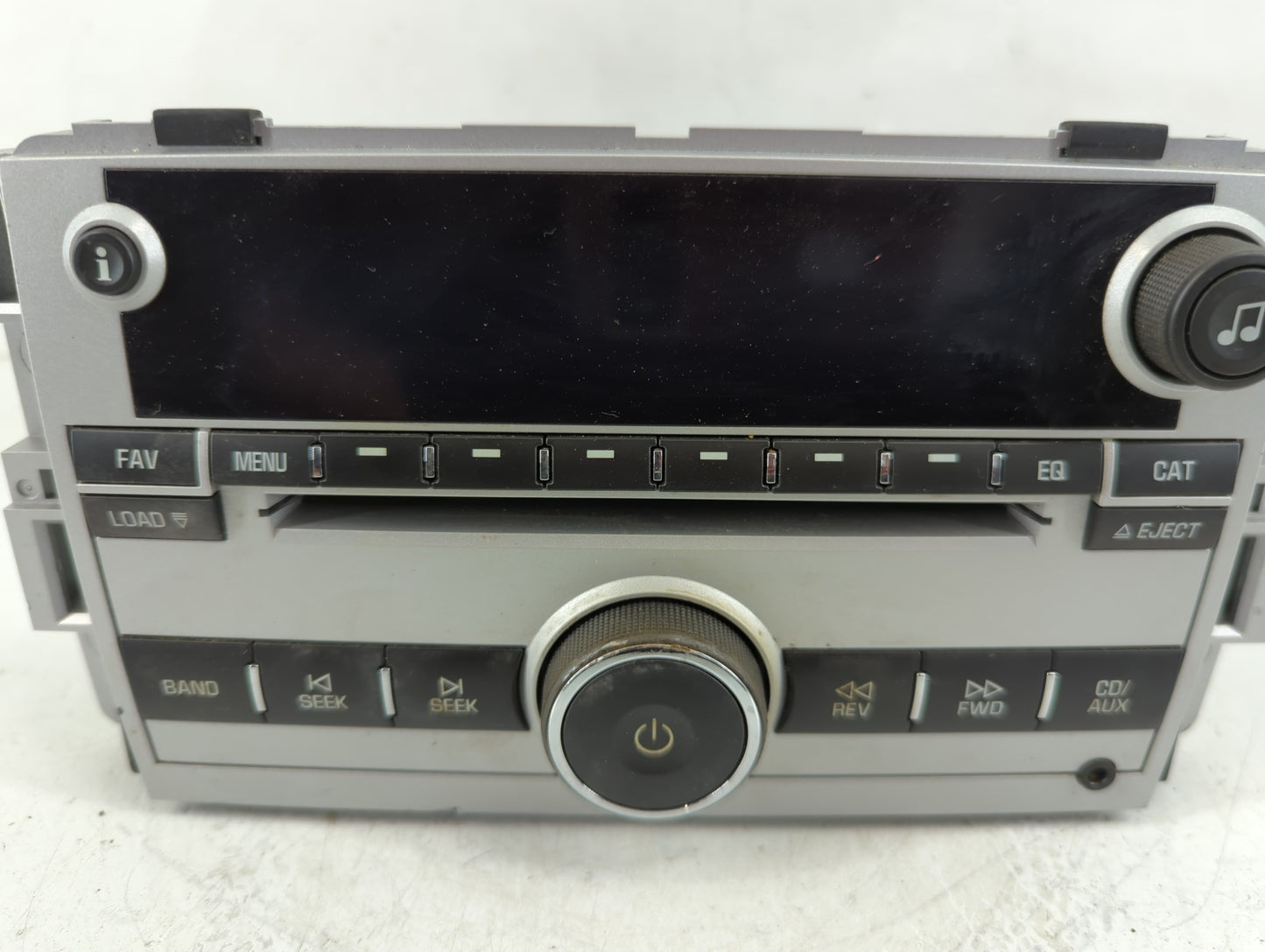2008 Chevrolet Equinox Radio AM FM Cd Player Receiver Replacement P/N:25887900 Fits OEM Used Auto Parts - Oemusedautoparts1.