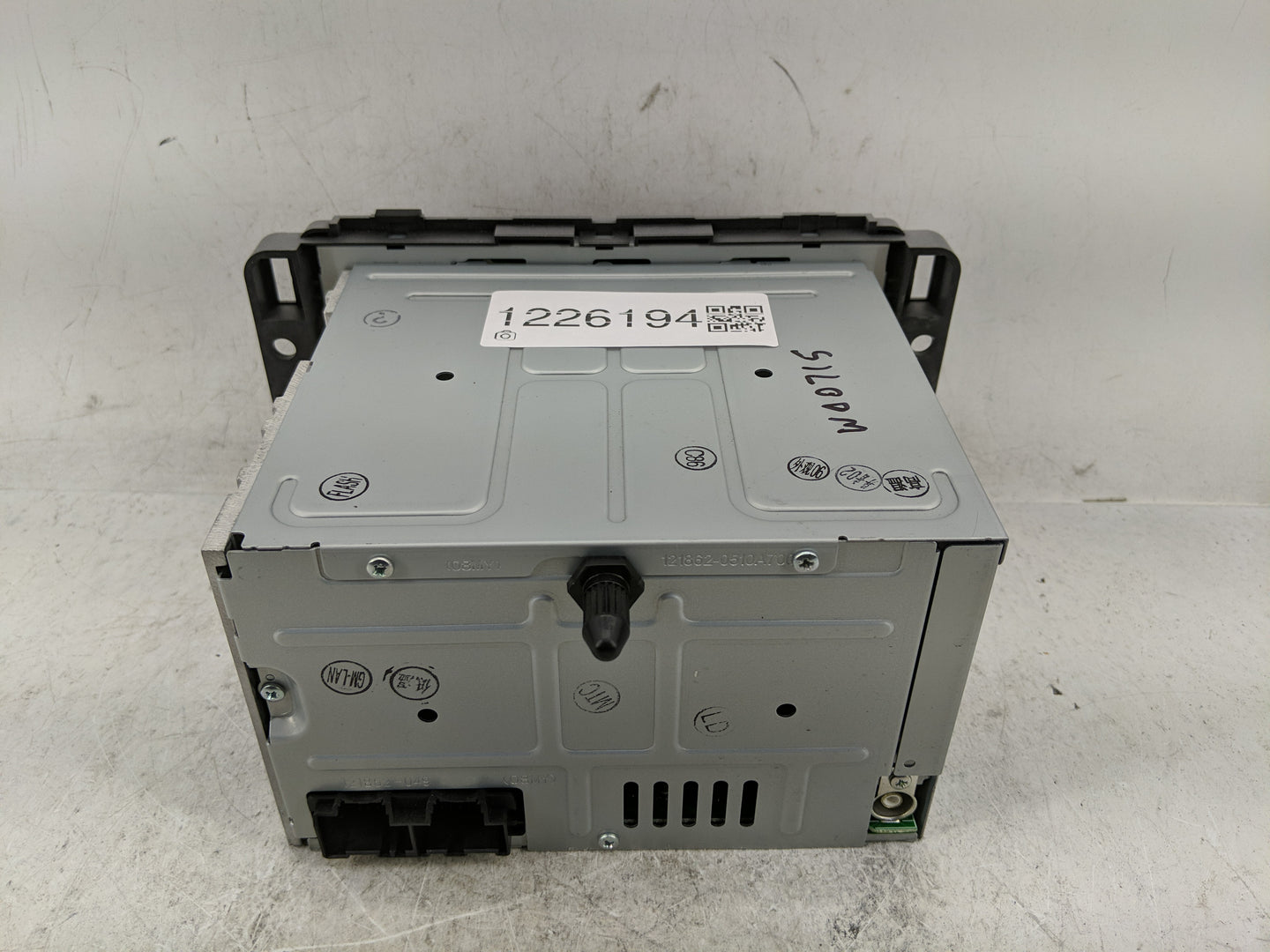 2008 Chevrolet Equinox Radio AM FM Cd Player Receiver Replacement P/N:25956995 Fits OEM Used Auto Parts - Oemusedautoparts1.