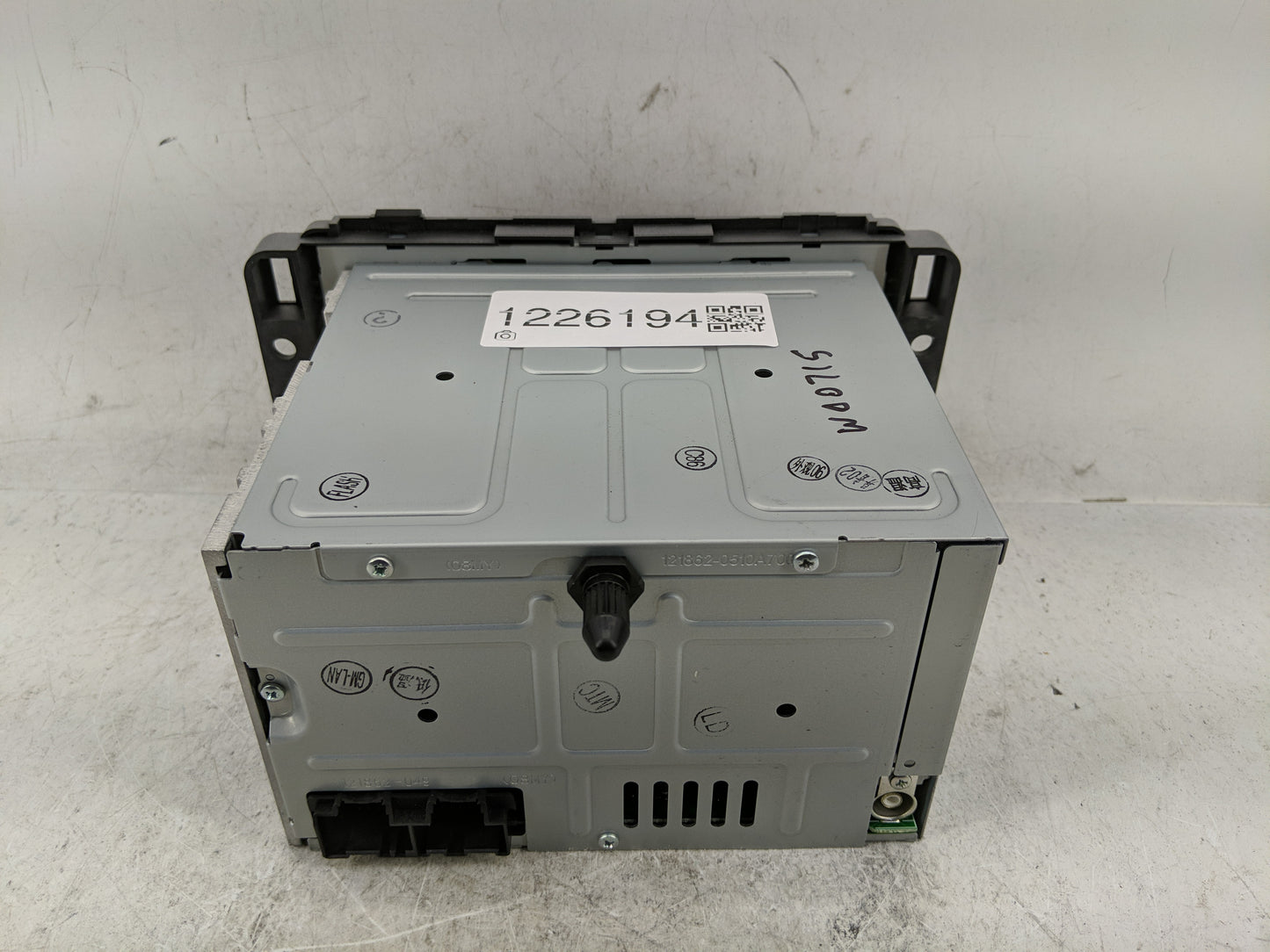 2008 Chevrolet Equinox Radio AM FM Cd Player Receiver Replacement P/N:25956995 Fits OEM Used Auto Parts - Oemusedautoparts1.