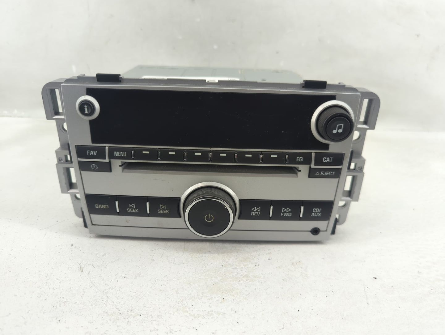 2008 Chevrolet Equinox Radio AM FM Cd Player Receiver Replacement P/N:25956994 Fits OEM Used Auto Parts - Oemusedautoparts1.