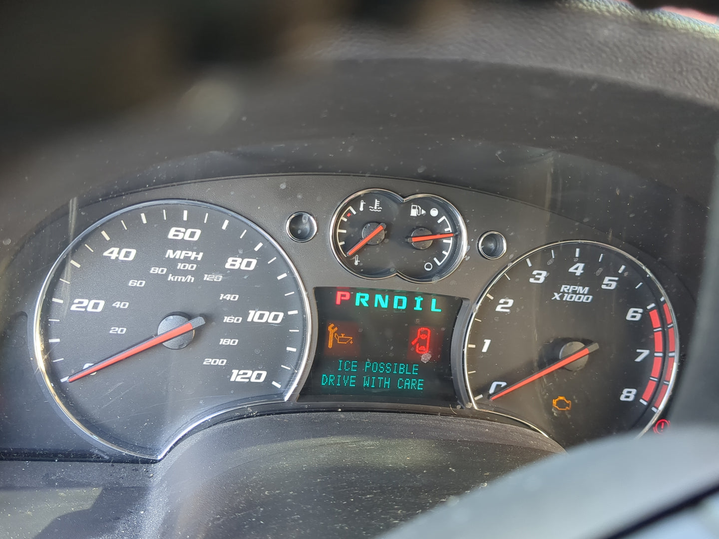 2008-2009 Chevrolet Equinox Instrument Cluster Speedometer Gauges Miles:214K Fits Fits 2008 2009 OEM Used Auto Parts - Oemus