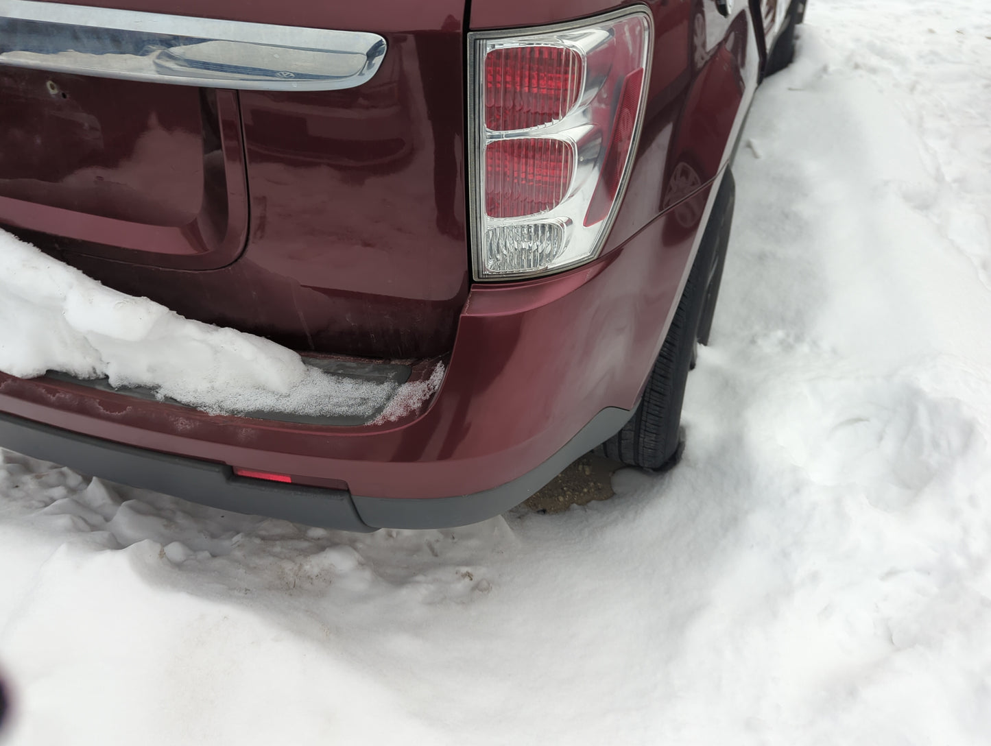 2007-2009 Chevrolet Equinox Rear Bumper Assembly Oem - Oemusedautoparts1.com