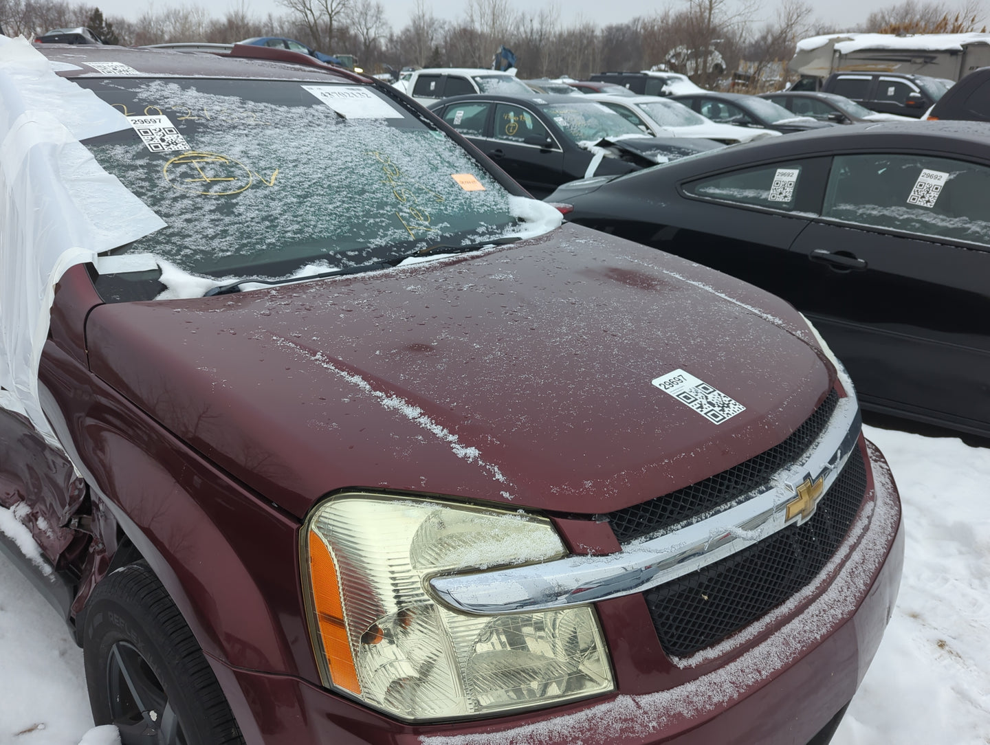 2005-2009 Chevrolet Equinox Hood Oem - Oemusedautoparts1.com