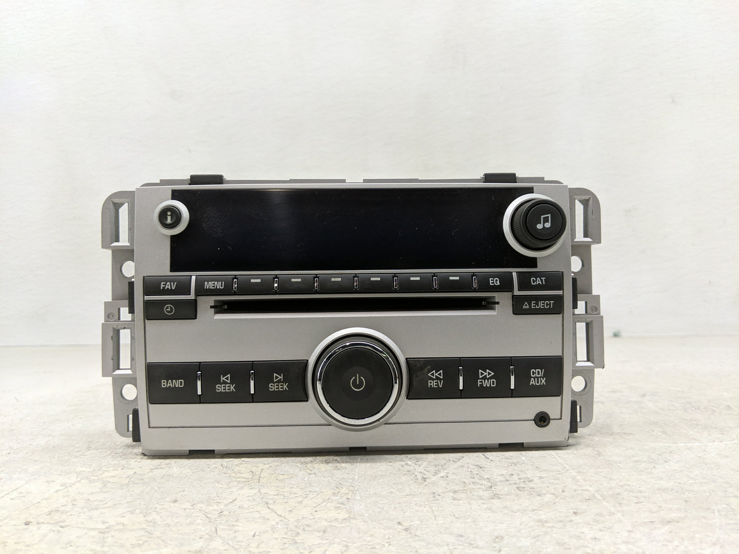 2008 Chevrolet Equinox Radio AM FM Cd Player Receiver Replacement Fits OEM Used Auto Parts - Oemusedautoparts1.com