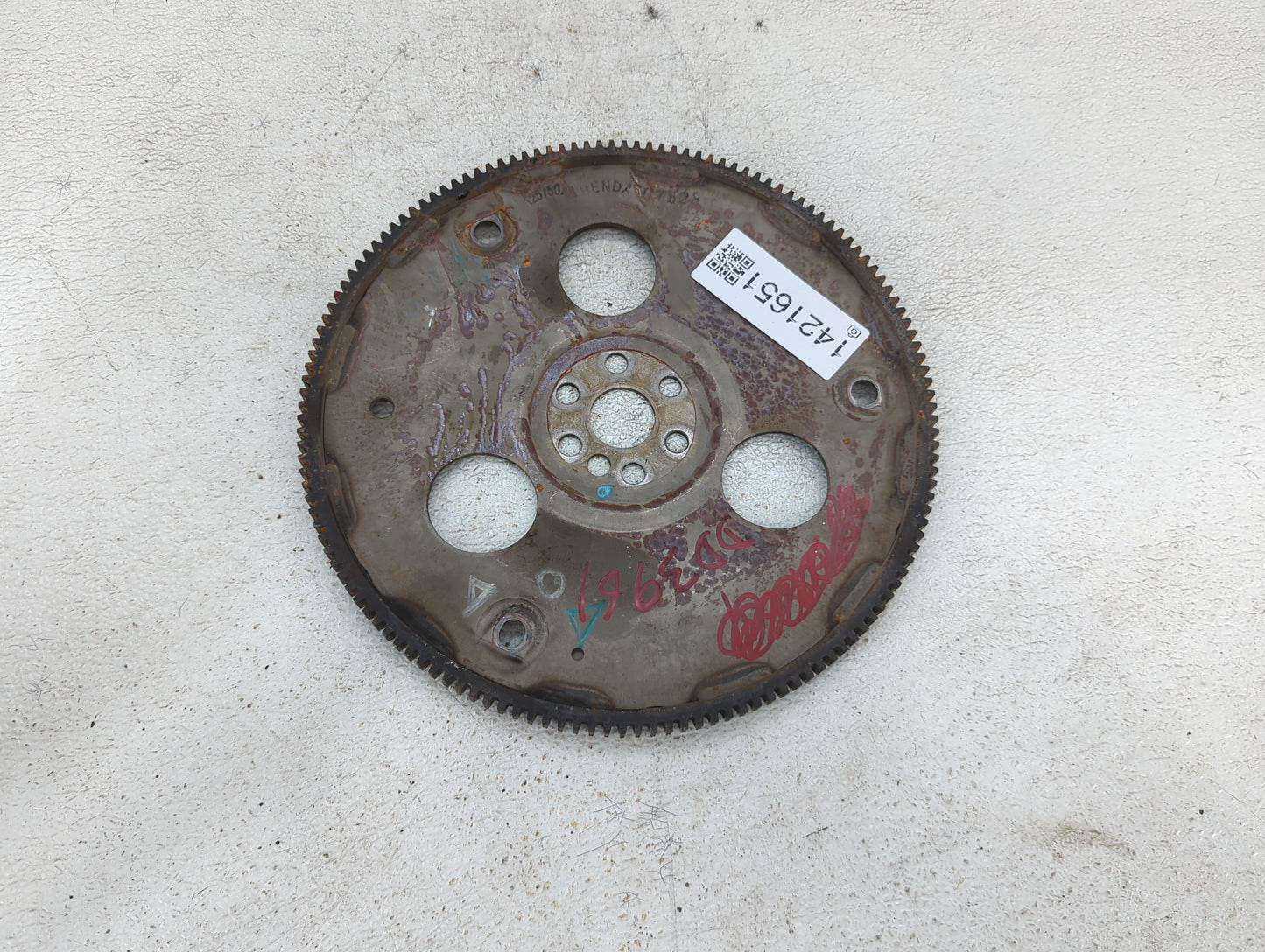 2005-2009 Chevrolet Equinox Transmission Flywheel Flexplate Fits Fits 2005 2006 2007 2008 2009 OEM Used Auto Parts - Oemused