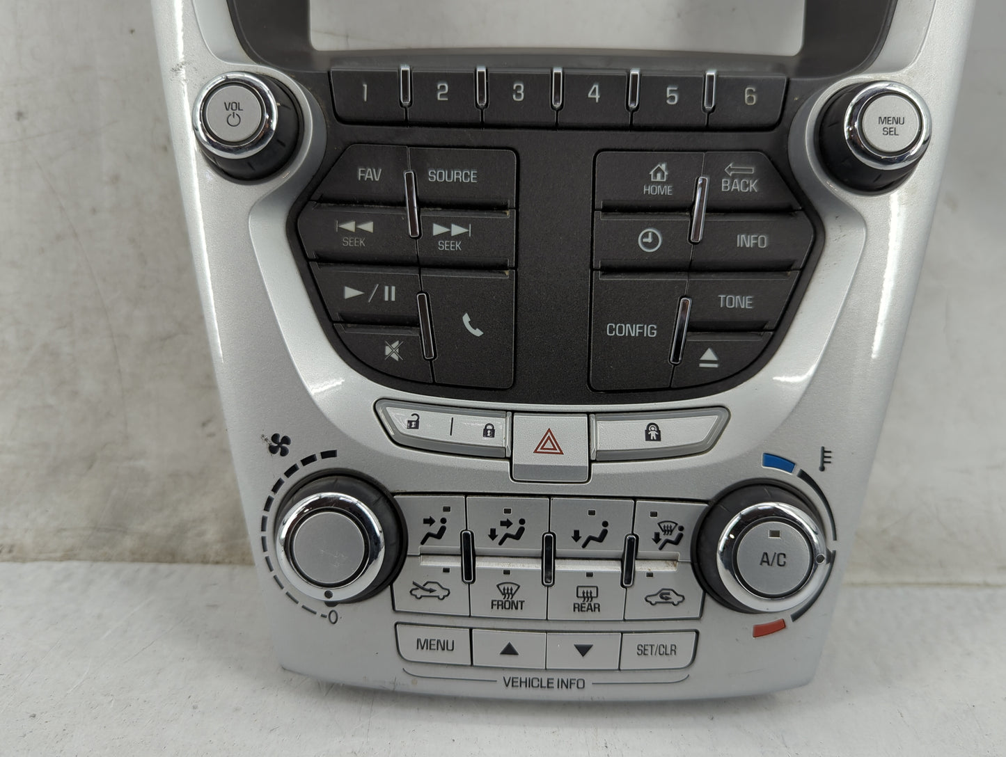 2007-2009 Chevrolet Equinox Climate Control Module Temperature AC/Heater Replacement P/N:22880244 90025-512/0003 Fits OEM Us